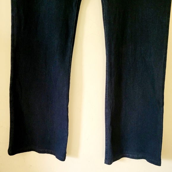 Betabrand Yoga Denim Boot Cut Jeans Blue Size L - Picture 8 of 11